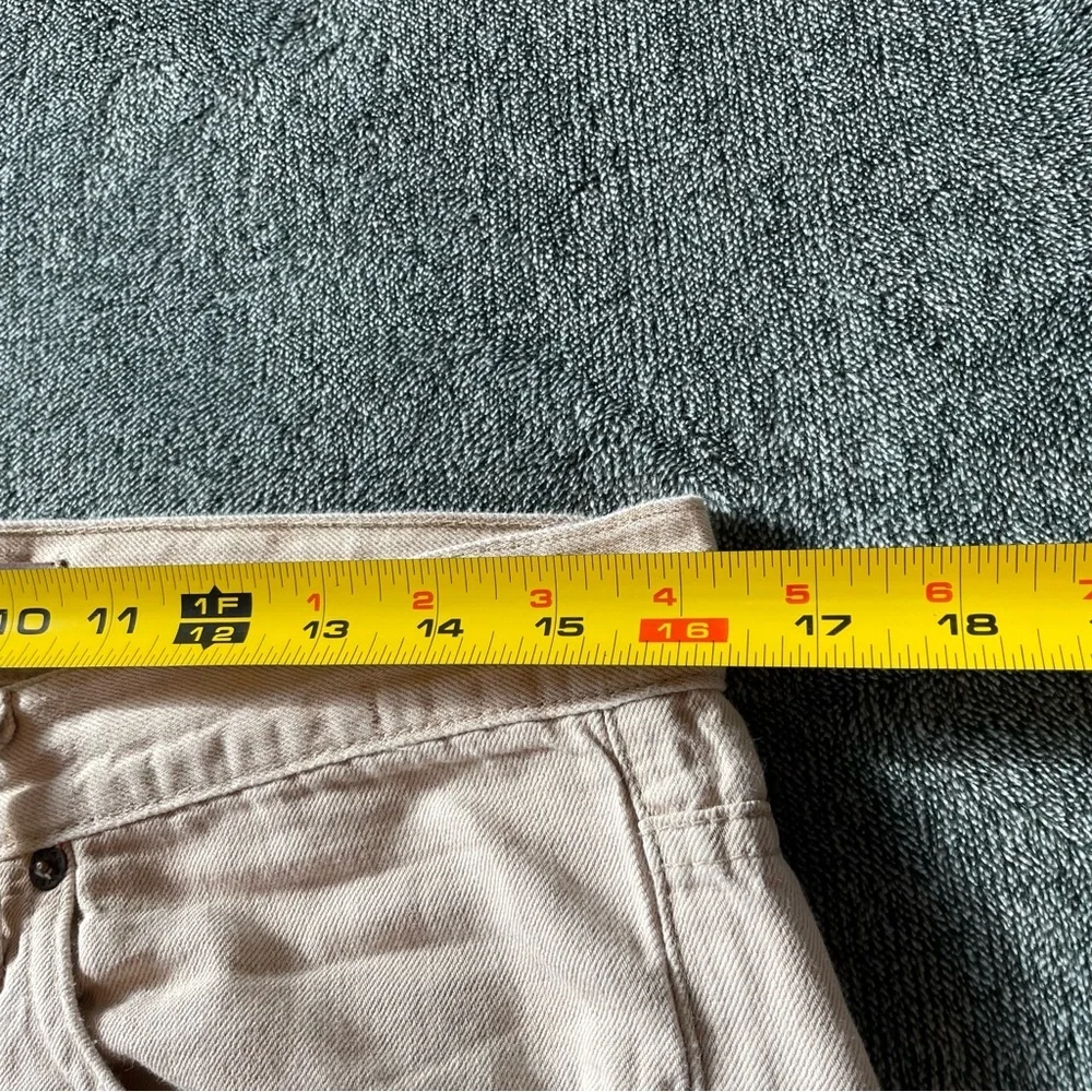 Avage Denim Beige Waterman Jeans Size 32 - Picture 7 of 12